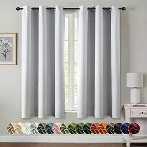 Tende Oscuranti Termoisolanti con Occhielli Solidi, Lunghe 63 Pollici, per Camera da Letto e Soggiorno, 2 Pannelli, Riduzione del Rumore - Product Image 3