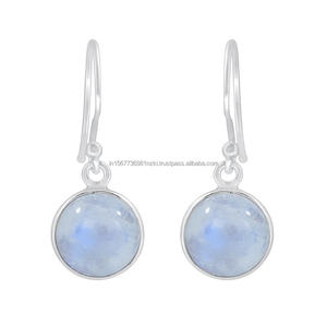 เครื่องประดับทรงกลมเรียบสีเงินสเตอร์ลิง925สำหรับเจ้าสาว | ของขวัญแต่งงานของผู้หญิงทำด้วยมือ - Product Image 6