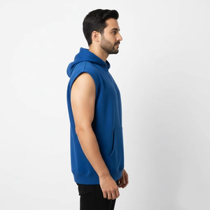Camiseta Deportiva sin Mangas con Capucha para Hombre, Colección Premium, Material Suave y Elástico, Ajuste Cómodo, Múltiples Tallas - Product Image 2