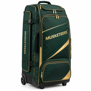 Sacs de cricket personnalisés avec roues robustes et poignées, sacs de cricket avec roulettes, compartiment à chaussures - Product Image 3
