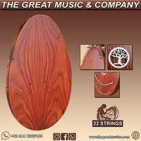 Reverie harp 22-String Rosewood Harp Free Bag, Tuning Key & Extra String Set Include