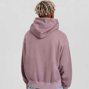 Sweat à capuche en molleton unisexe à prix abordable, vierge, de haute qualité, coupe oversize, 480 grammes, épais, hiver, 100 % coton - Product Image 2