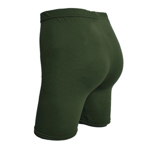 Pantalones cortos de mujer de cintura alta de fabricante personalizado 100% algodón transpirable pantalones cortos al por mayor para mujer - Product Image 3