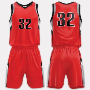 Maillots de basket-ball personnalisés, conçus sur mesure, sublimés, vierges, réversibles, de haute qualité, shorts de basket-ball personnalisés - Product Image 1