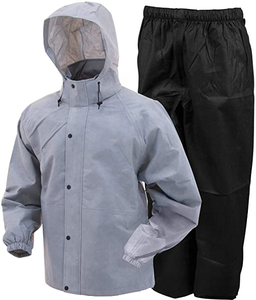 Trajes impermeables para la lluvia con revestimiento de PVC - Product Image 4