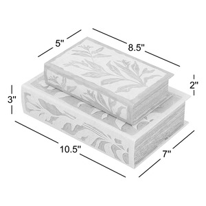 Eye Catching Floral Design Storage <b>Box</b> Suitable For Jewelry Keepsakes Accessories And Elegant Home Organization From India - Product Image 4