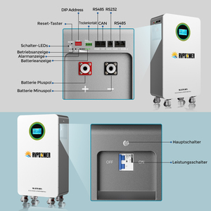 Batterie LiFePO4 51,2V 314Ah 16,07kWh, cellules de qualité A, 8000 cycles, garantie 5 ans, entrepôt UE, expédition rapide - Product Image 3