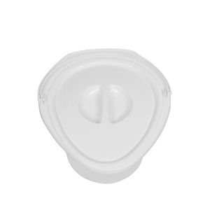 Toilettes portables modernes avec insert antidérapant gris acier pour villa, parc, hôpital, hôtel, bureau, cuisine, salle de sport, entrepôt, chambre - Product Image 5