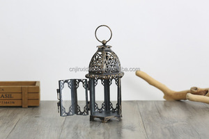 Nuovo Arrivo: <span class=keywords><strong>Lampade</strong></span> <span class=keywords><strong>a</strong></span> Olio in Metallo e Vetro Fatte <span class=keywords><strong>a</strong></span> Mano, Portacandele per Eid e Ramadan, Decorazione Festiva in Ferro - Product Image 5