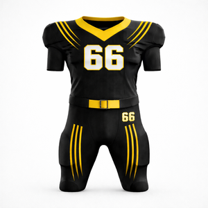 Uniformes Personalizados de Fútbol Americano, Tallas Grandes, para Equipos, Clubes y Escuelas, Fabricante OEM, Bordado de Nombre y Número del Jugador, Sublimación - Product Image 1