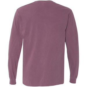 Camiseta de Manga Larga para Hombre al por Mayor – Cuello Redondo de Algodón Premium, Impresión de Logotipo Personalizado, Ropa Casual de Moda - Product Image 5