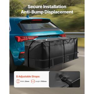 Borsa Portaoggetti Impermeabile in PVC 840D da 20 Piedi Cubi per Cassone del Camion - Product Image 5