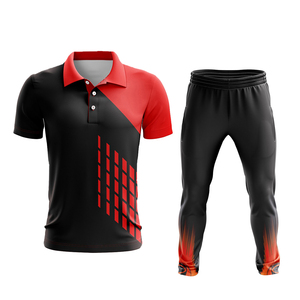 Conjunto de Cricket Unisex de Poliéster, Jersey y Pantalones, Tallas Grandes, Corto, Ligero, de Secado Rápido, Transpirable, Ropa Deportiva, Logotipo Personalizado, Proveedor al por Mayor - Product Image 1