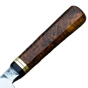 Cuchillo de chef de acero inoxidable de alta resistencia con hoja para cortar, rebanar, picar y triturar todo tipo de alimentos. - Product Image 2