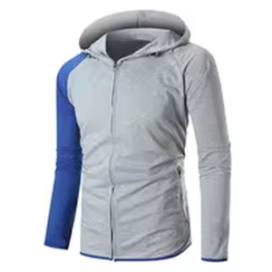 Sweat-shirt à capuche unisexe personnalisé de haute qualité en molleton 100% coton/éponge française avec fermeture éclair, impression de logo en relief, séchage rapide - Product Image 1