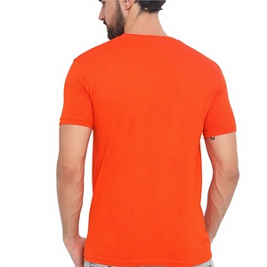 T-shirts à manches courtes pour hommes 100% coton T-shirts grande taille à vendre Style personnalisé décontracté uni - Product Image 2