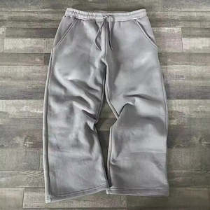 Cotton <b>Fleece</b> <b>Trouser</b> Comfortable Lounge Pants Warm Cotton Fabric Daily Wear - Product Image 6