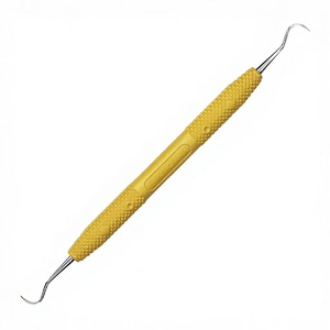 Montana แจ็ค Scaler เทคโนโลยีทันตกรรมได้รับการรับรอง CE เหล็กคลาส I สีเหลือง - Product Image 3