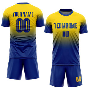 Ensembles d'uniformes de football pour hommes sur mesure de qualité supérieure, vêtements de sport respirants pour l'entraînement, maillot de football professionnel léger - Product Image 1