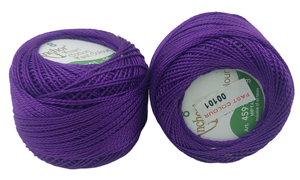 Hilo de Bordar 100% Algodón, Hilo de Coser de Algodón Perlado, Tamaño 8, Bolas Teñidas para Punto de Cruz, Crochet, Manualidades DIY - Product Image 4