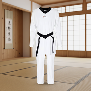 Uniformes de Taekwondo Blancos Personalizados Tkd Customs, Uniformes de Karate Wtf, Ropa de Judo Dobok, Uniformes de Manga Larga Unisex para Niños y Adultos - Product Image 5