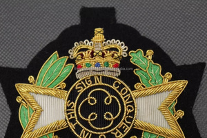 Parches de Pvc de buena calidad, parches de bordado con logotipo personalizado, parches bordados de PVC y hierro a la moda, tela de sarga - Product Image 5