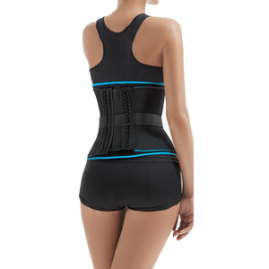 เข็มขัดรัดเอวกระชับสัดส่วนแบบซับเหงื่อ รุ่น Double Slimming พร้อมพยุงหลัง ช่วยกระชับหน้าท้อง สำหรับผู้หญิง - Product Image 2