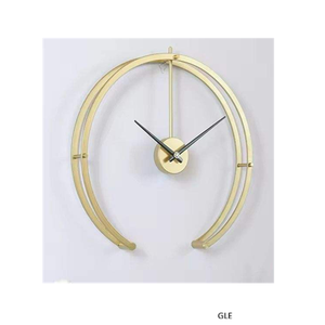Luxury Round Black Metal <b>Wall</b> <b>Clock</b> With Artistic Detailing Perfect For Modern Homes Apartments Offices Bedrooms And Hallways - Product Image 4