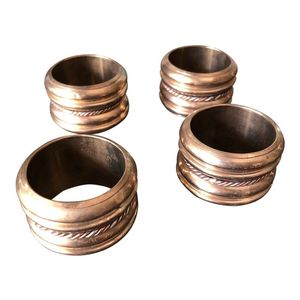 Anneau de serviette en métal de luxe pour une mise en scène de table haut de gamme et des intérieurs élégants - Product Image 2