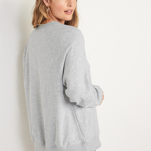 Unisex Cotton Vintage Oversized <b>Sweatshirt</b> New Design Solid Color 380gsm Winter Plain <b>Fleece</b> Custom Logo Men's Hoodies - Product Image 2