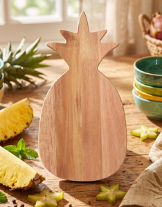Planche à découper en bois de mangue et de pin antique, design élégant, décoration de cuisine de luxe pour salades, légumes et blocs de découpe - Product Image 1