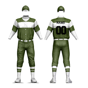 Uniforme de Béisbol de Manga Corta Transpirable de Alta Calidad con Estampado SOLID FIGHTER 100% Poliéster, Nombre del Equipo Personalizado para Ropa Deportiva, Nuevo - Product Image 1