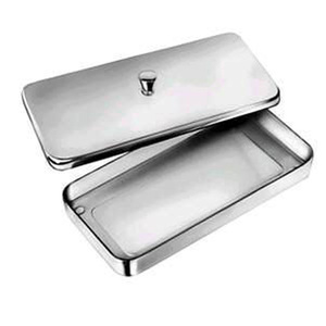 Estuche para Instrumentos Médicos de Acero Inoxidable con Tapa y Mecanismo de Cierre Seguro - Product Image 4