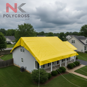 Feuille de protection de toiture en gros pour la construction et la rénovation, personnalisable avec impression pour marque - Product Image 1