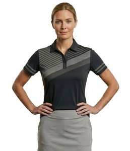 Vente en gros de maillots de golf personnalisés, sublimation, chemises de golf pour hommes, polos de golf à manches courtes pour femmes, shorts de golf pour femmes - Product Image 3