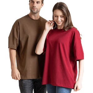 เสื้อยืดเจอร์ซีย์ผ้าฝ้าย 100% หนัก 250 GSM ทรงโอเวอร์ไซส์ ขายดีที่สุด เสื้อยืดทรงบ็อกซี่ แขนเสื้อแบบดรอปโชว์เดอร์ เสื้อครอปท็อปสำหรับผู้ชาย - Product Image 1