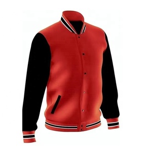 Chaqueta de Béisbol Personalizada para Hombre, Chaqueta Universitaria de Felpa Gruesa, Chaqueta con Nombre del Equipo, Chaqueta Letterman - Product Image 4