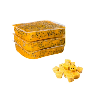 Fabricante Vietnamita Ofrece Delicioso Fruta de la Pasión Congelada IQF Sin Semillas, Empacada en Bolsas de Varios Tamaños - Product Image 1