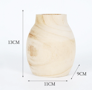 Décoration en bois robuste et légère de style scandinave, design moderne pour maison d'hôtes, avec fleurs séchées, idéale pour la Fête des Mères - Product Image 6