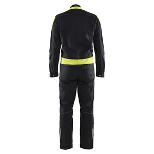 Combinaison de protection antistatique en coton 100 %, ignifuge, imperméable, soudée, coupe régulière, pour la sécurité. - Product Image 4