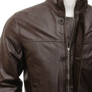 Chaqueta de Cuero para Motociclista, Diseño Único y Personalizado, Entrega Rápida, Material de Marca, Impermeable, Resistente al Viento y Transpirable - Product Image 4