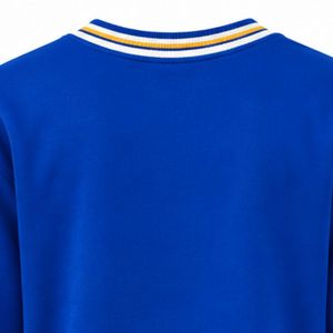Suéter Azul Rey Sigma Gamma Rho 1922 con Bordado de Número Dorado, Diseño de Corazón, Rayas Blancas y Doradas, Cuello Redondo, Prenda de Punto para Mujer - Product Image 6