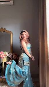 Ensemble Sharara Designer pour Femme, Robe Kurta en Soie, Ensemble Sharara Dupatta, Vêtements Ethniques en Gros, Tenue Sexy pour Fille et Femme - Product Image 6