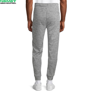 Pantalon de jogging à empiècements pour homme, vêtement de sport chaud en polaire pour entraînement et mouvement actif - Product Image 5