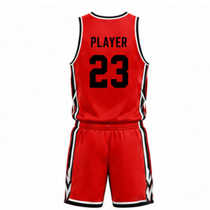 Customizable Basketball Team Apparel Including Performance Jersey and Shorts with Breathable Material and Fade Resistant <b>Colours</b> - Product Image 2