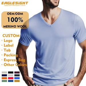 เสื้อยืดผู้ชายสั่งทำขายส่ง คุณภาพสูง ผ้าฝ้าย 100% แห้งเร็ว เป็นมิตรกับสิ่งแวดล้อม ผ้าระบายอากาศ 220 กรัม เสื้อยืดสั่งทำพิเศษ 2026 - Product Image 1