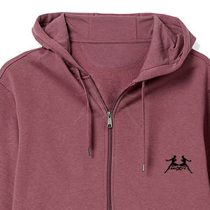 Sudadera ligera con cremallera, tela suave con cierre completo para usar en capas y viajar, sudadera básica de alta calidad con cremallera. - Product Image 3