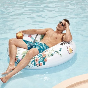 Custom Two Layer Polyester Swim <b>Trunks</b> <b>Men</b> Elastic Waist Quick Dry Beach Shorts Mesh Lining Solid Casual Summer Swimming - Product Image 3