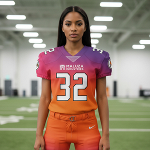 Uniforme de Fútbol Americano de Grado Profesional, Jersey Sublimado Personalizado con Paneles Laterales de Spandex para Máxima Movilidad en el Campo - Product Image 5