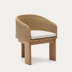 Modern Teak Patio Garden Set with Deep Seating Waterproof Cushions and Elegant <b>Outdoor</b> Living Comfort Design - Product Image 2